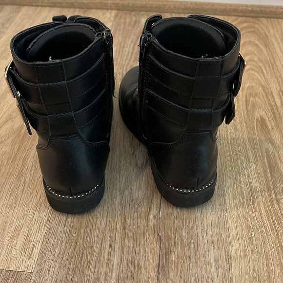 Kurt Geiger London - Black Jewel Combat boots - size 1 - Picture 3 of 5